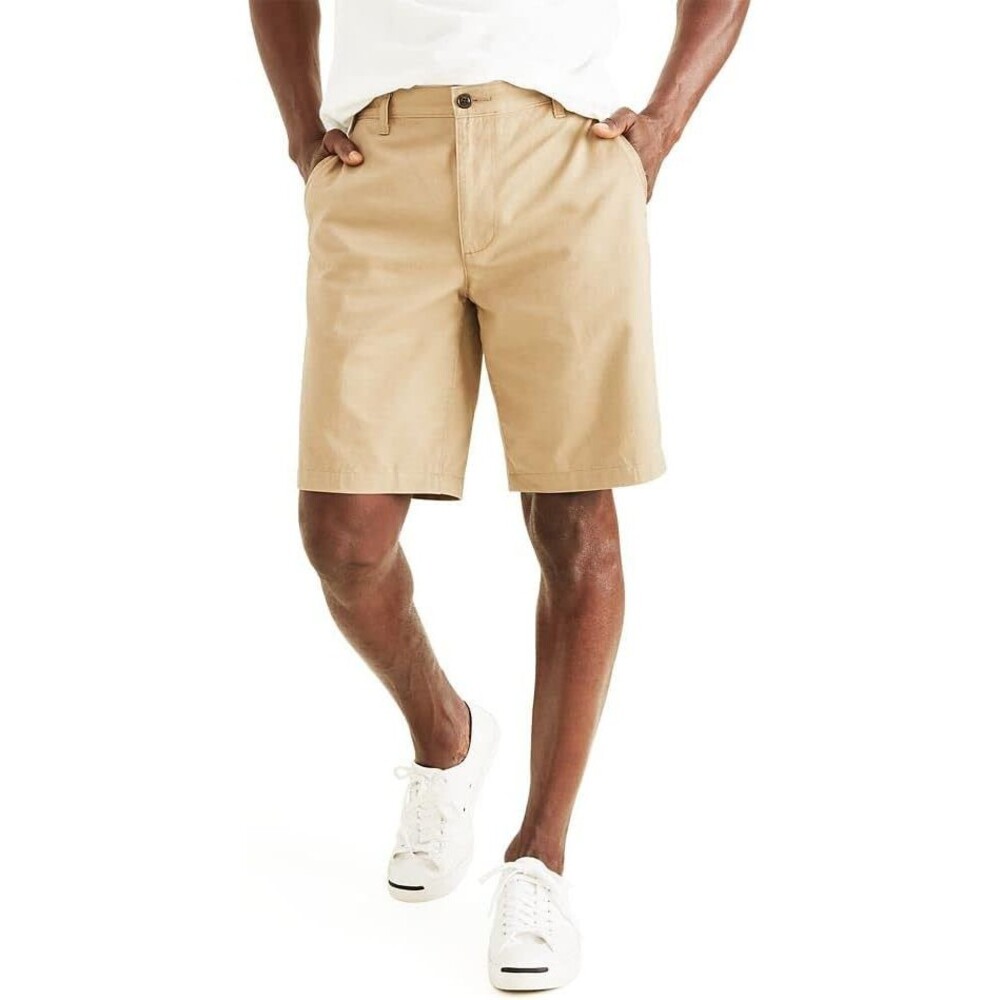 Dockers Men's Perfect Classic Fit Shorts, Sand Dune Khaki, 48
